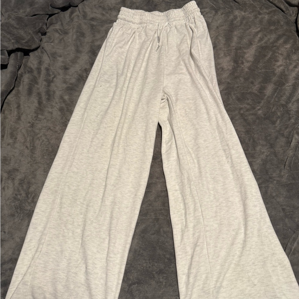 SHEIN Gray Wide Leg Pants